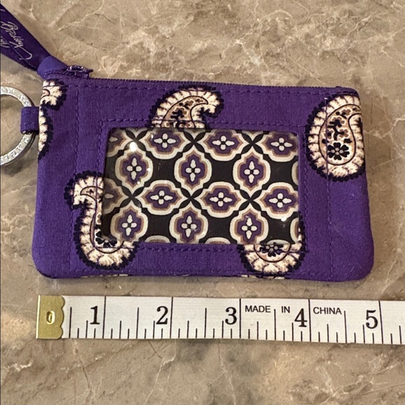 Vera Bradley Paisley ID Holder - Picture 5 of 6
